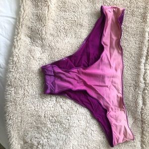 Rip curl rouched bikini bottom